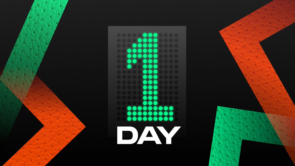 A new era of sports begins tomorrow.

Turn on notifications 🔔