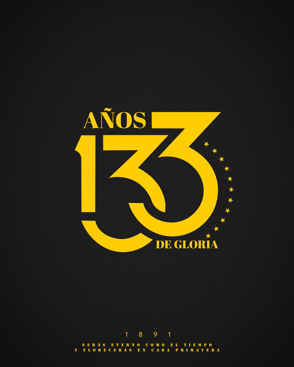 HistoriaCAP's tweet photo. El Club Atlético Peñarol cumple 𝟏𝟑𝟑 años de gloriosa vida deportiva e inigualable popularidad.

Desde aquel 28 de Setiembre de 1891, en los talleres del Ferrocarril, hasta nuestros días. 

¡Salud, Cuadro del Pueblo!

𝟏𝟖𝟗𝟏 - 𝟐𝟎𝟐𝟒 https://t.co/8Tes6fFHY6