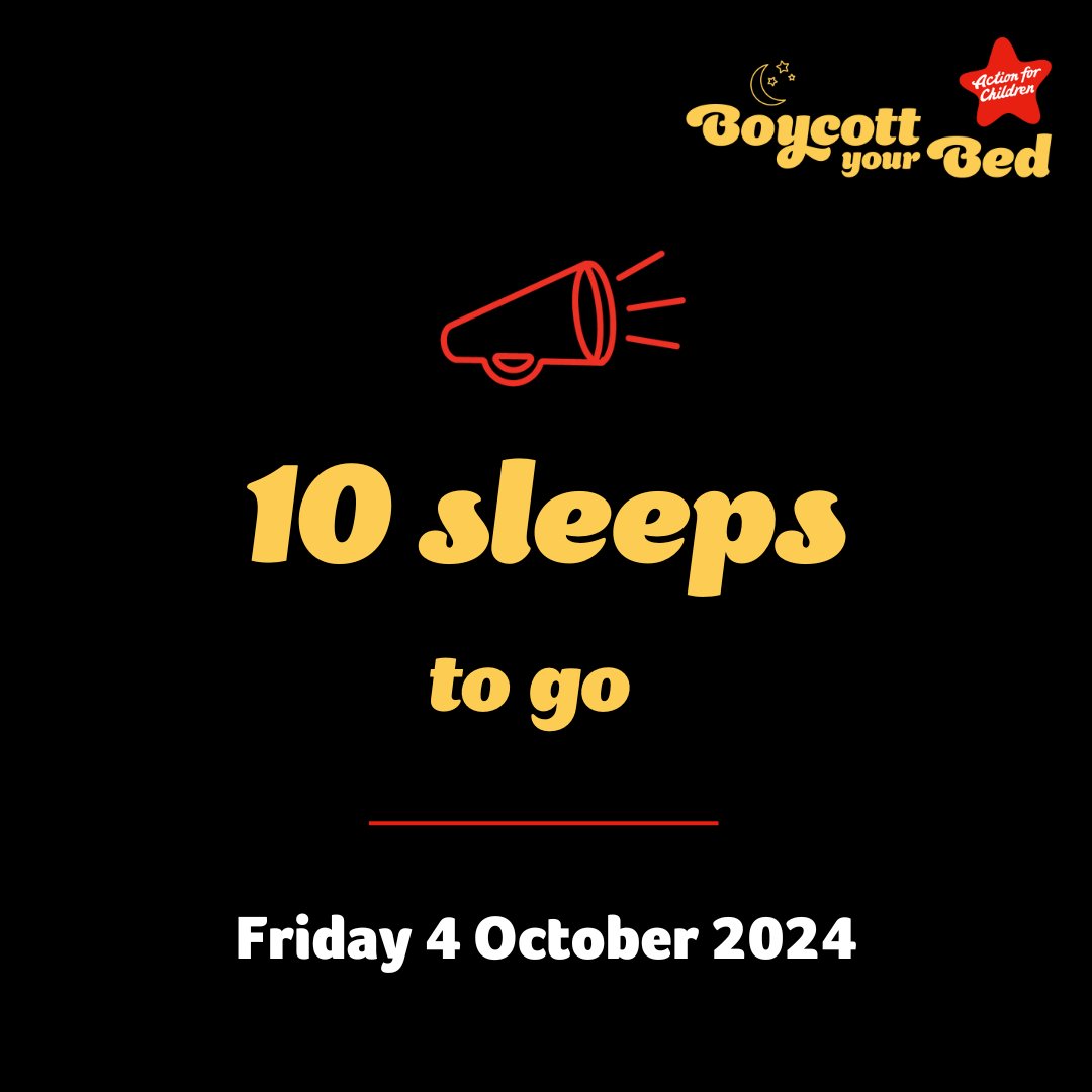 ⏱ 10 sleeps to go!

The night is almost here, but there’s still time to boost your fundraising efforts. Why not try Boycott your… Coffee ☕, Wine 🍷 or Junk Food 🍟 to raise more funds.
 
Visit our resources page for more fundraising ideas : bit.ly/3XFONaW.