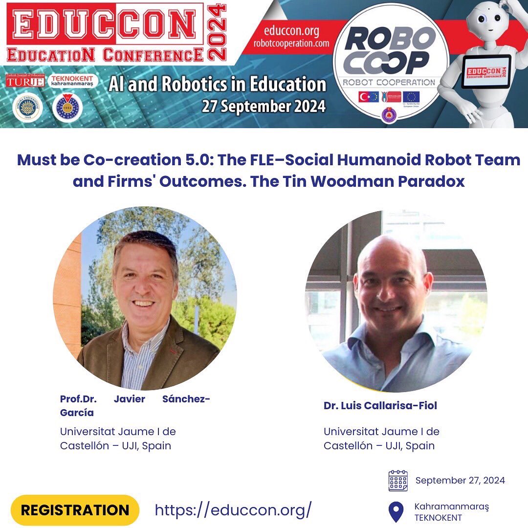 educconorg's tweet photo. EDUCCON 2024 Invited Speakers..#education #conference #robotic #ArtificialInteligence https://t.co/19LZcrT525