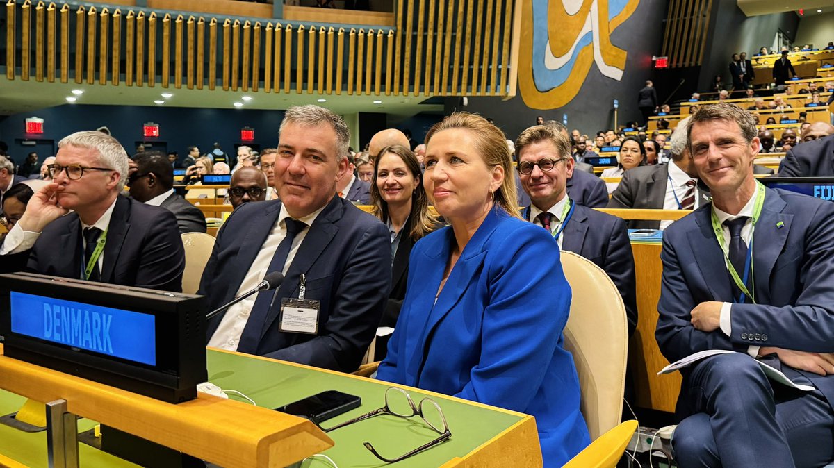 Denmark in UN NY🇩🇰 tweet media