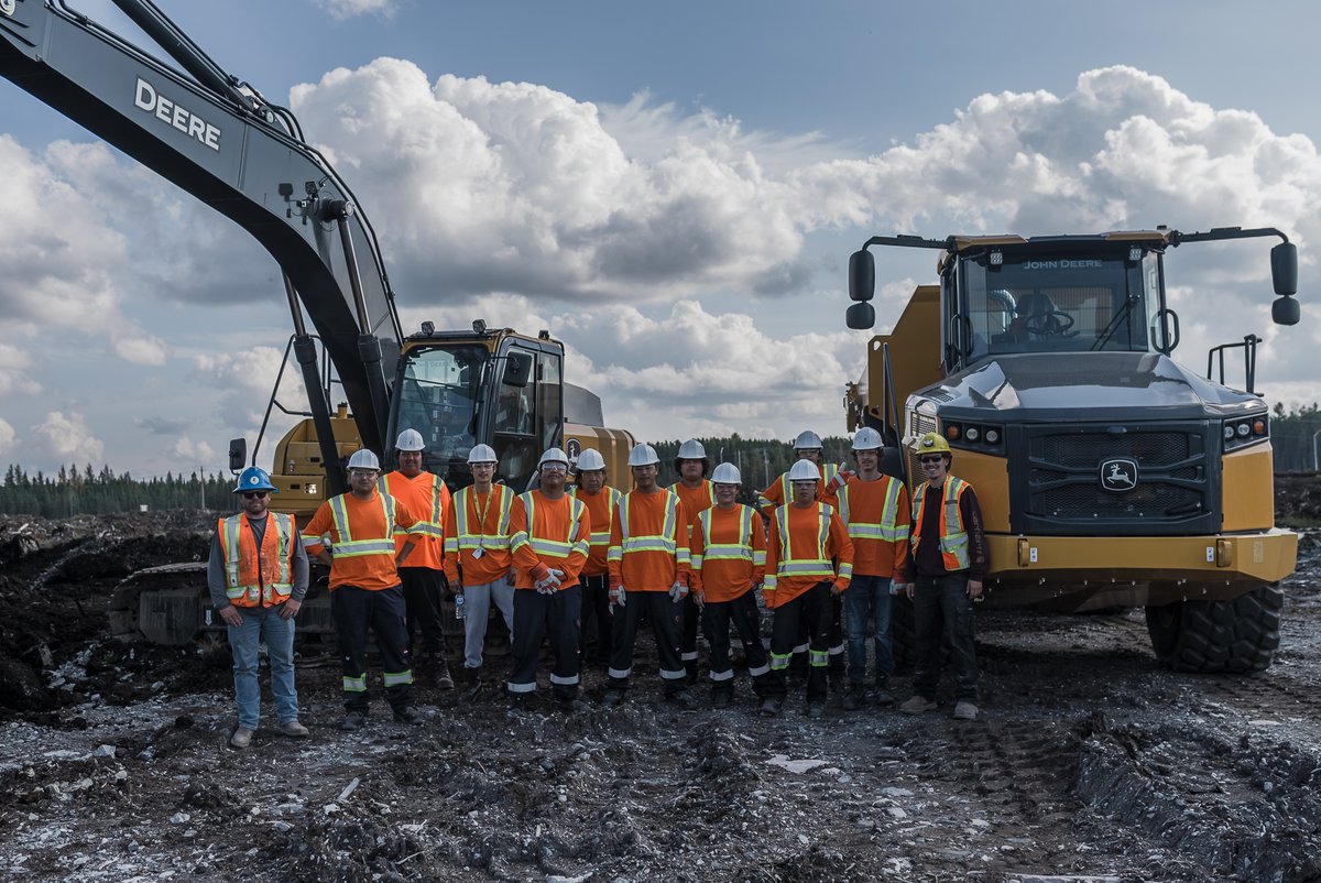 minodahmun's tweet photo. We’re thrilled to announce the launch of Minodahmun Development's Heavy Equipment Operator Course! You are looking at the next generation of Operators at the Equinox Gold Greenstone Mine. This initiative is a vital part of our Indigenous Workforce Development Program. https://t.co/sGMVVbWXSP