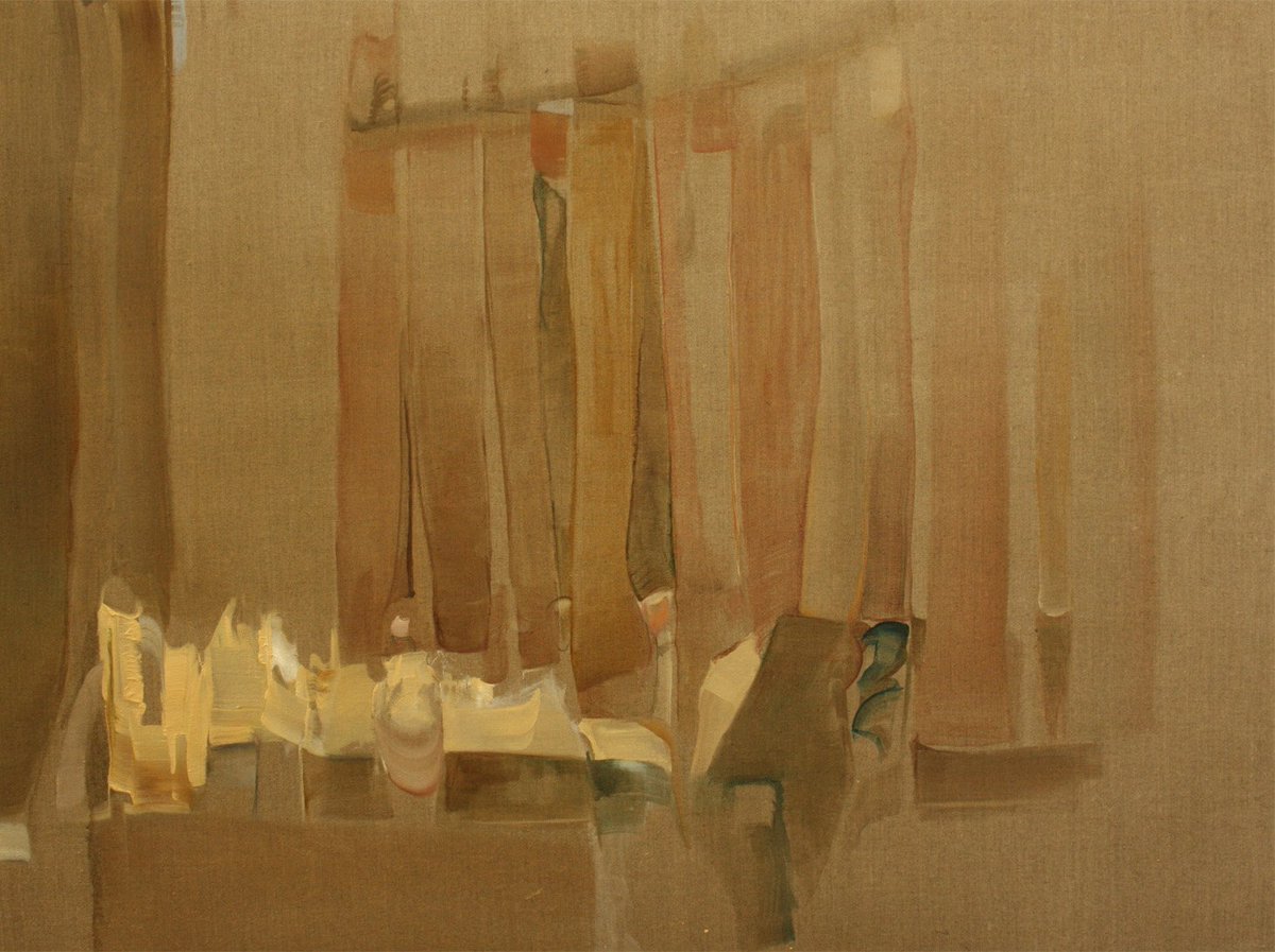 DaveTweedyArt's tweet photo. HEILIGENKREUZ, Vienna, oil on linen, 2012 https://t.co/BqOH8bvToI
