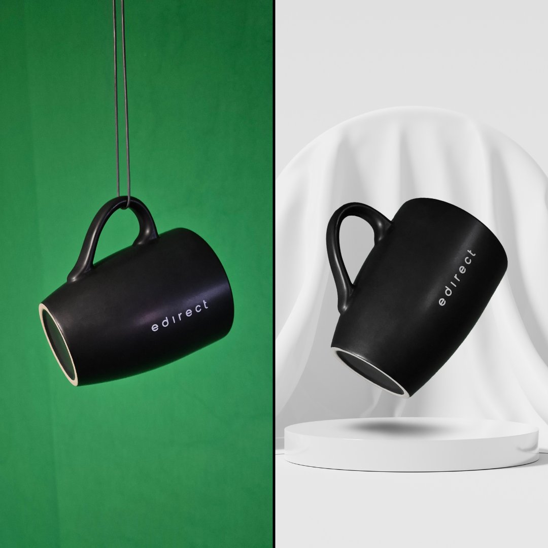 EDirectLtd's tweet photo. 📸 Our in-house graphics team knows how to elevate your visuals, making your website, e-shots, and other content truly stand out with engaging imagery. 

Check out how we transformed our branded mugs using a green screen! 

#edirect #photoshop #photoshopediting #creativeagency https://t.co/Ja9ixtfAQl