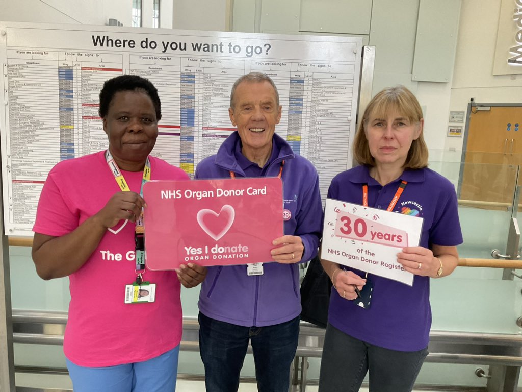 Northern ODST (@northernodst) on Twitter photo Newcastle Hospitals Staff celebrating the 30th Birthday of the Organ Donation Register during Organ Donation Week. <a href="/NHSOrganDonor/">NHS Organ Donation💗🫀🫁</a> <a href="/NewcastleHosps/">Newcastle Hospitals</a> Newcastle Hospitals Staff celebrating the 30th Birthday of the Organ Donation Register during Organ Donation Week. <a href="/NHSOrganDonor/">NHS Organ Donation💗🫀🫁</a> <a href="/NewcastleHosps/">Newcastle Hospitals</a>