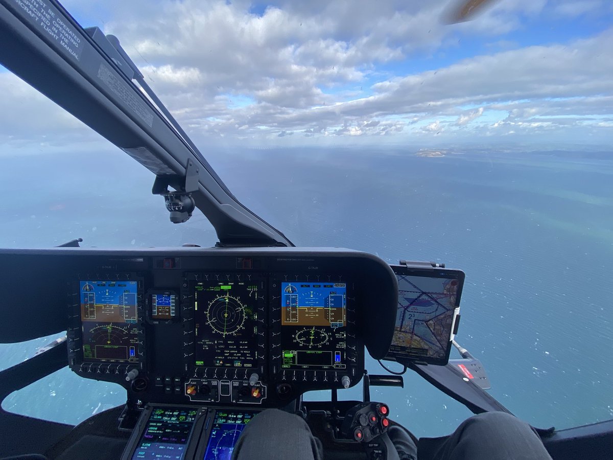 dauphinsky's tweet image. Above Clouds, Below Clouds and some Airport parallel parking.. #H145 #Pilot #PilotView #aviationphotography #aviationdaily