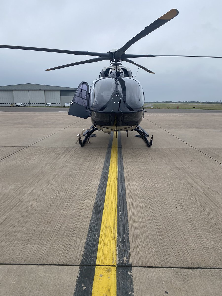 dauphinsky's tweet image. Above Clouds, Below Clouds and some Airport parallel parking.. #H145 #Pilot #PilotView #aviationphotography #aviationdaily