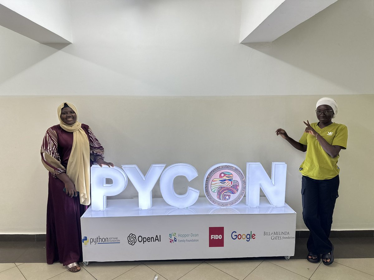 EwonyeK's tweet photo. #PyconAfrica24 https://t.co/Gogkucv32t
