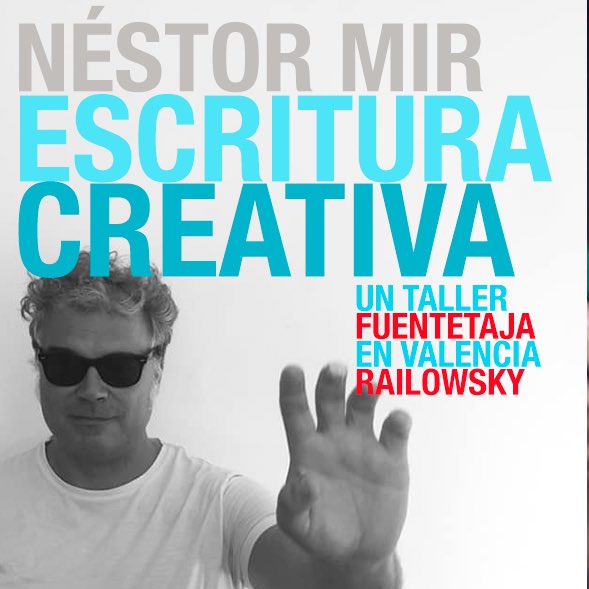 ¡Abrimos dos grupos de #EscrituraCreativa en Valencia con <a href="/Rimrotsen/">Néstor Mir Planells</a>!✍️

🗓️Miércoles de 17 a 19 h (Iniciación) o martes de 17 a 19 h (Nivel intermedio). Inició en octubre.
📍<a href="/Railowsky_/">Librería Railowsky</a> 
🔗 fuentetajaliteraria.com/talleres/talle…