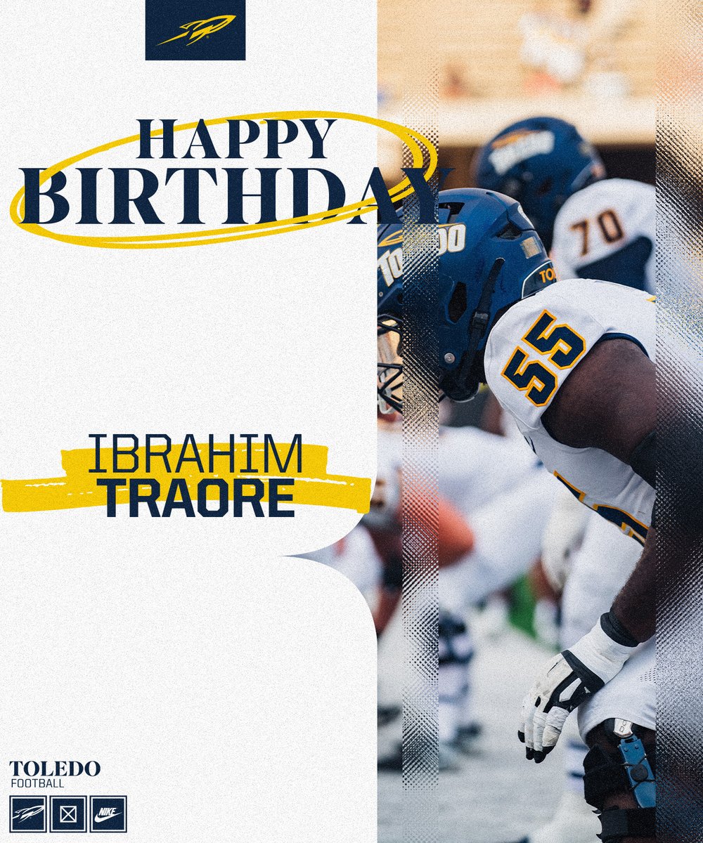 ToledoFB's tweet image. Happy birthday to @IbrahimT75 

#TeamToledo #ONErocket