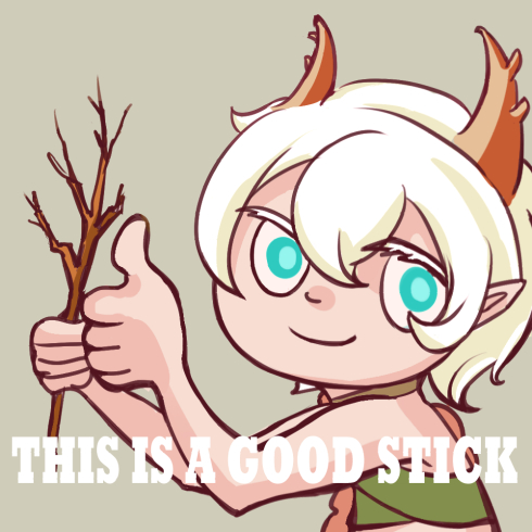 teatea_ac's tweet photo. A druid-approved stick.
Inspired by one shot questers DnD meme, featuring the druid of our party, an experienced nature taster.
#DnD #EOTMM https://t.co/bvmW6Bp8HC