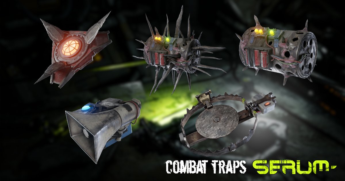 The new Combat Traps are here! Unleash slashing, piercing, and blunt force traps to outsmart mutated threats in the latest update. 🔥 Strategize, survive, and dominate with new tools at your disposal. 💀 #Serum #SerumGame #TimeIsSerum #SurvivalGame #UpcomingGame