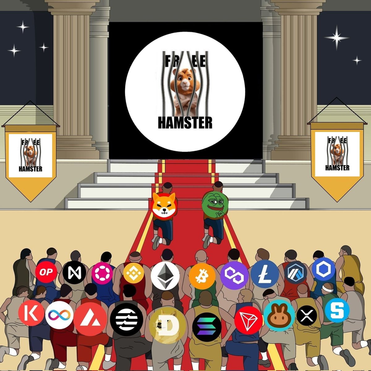 KibiDango75's tweet image. @FR33HAMSTER is the next 💎
#FR33HAMSTER #FREEHAMSTER