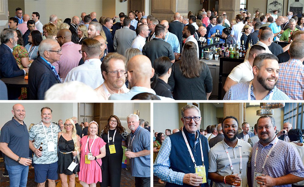 Last night, #CDBX24 kicked off with the Beer, Bourbon &amp; BBQ Welcome Reception, sponsored by Reynolds, where attendees were able to mix and mingle!