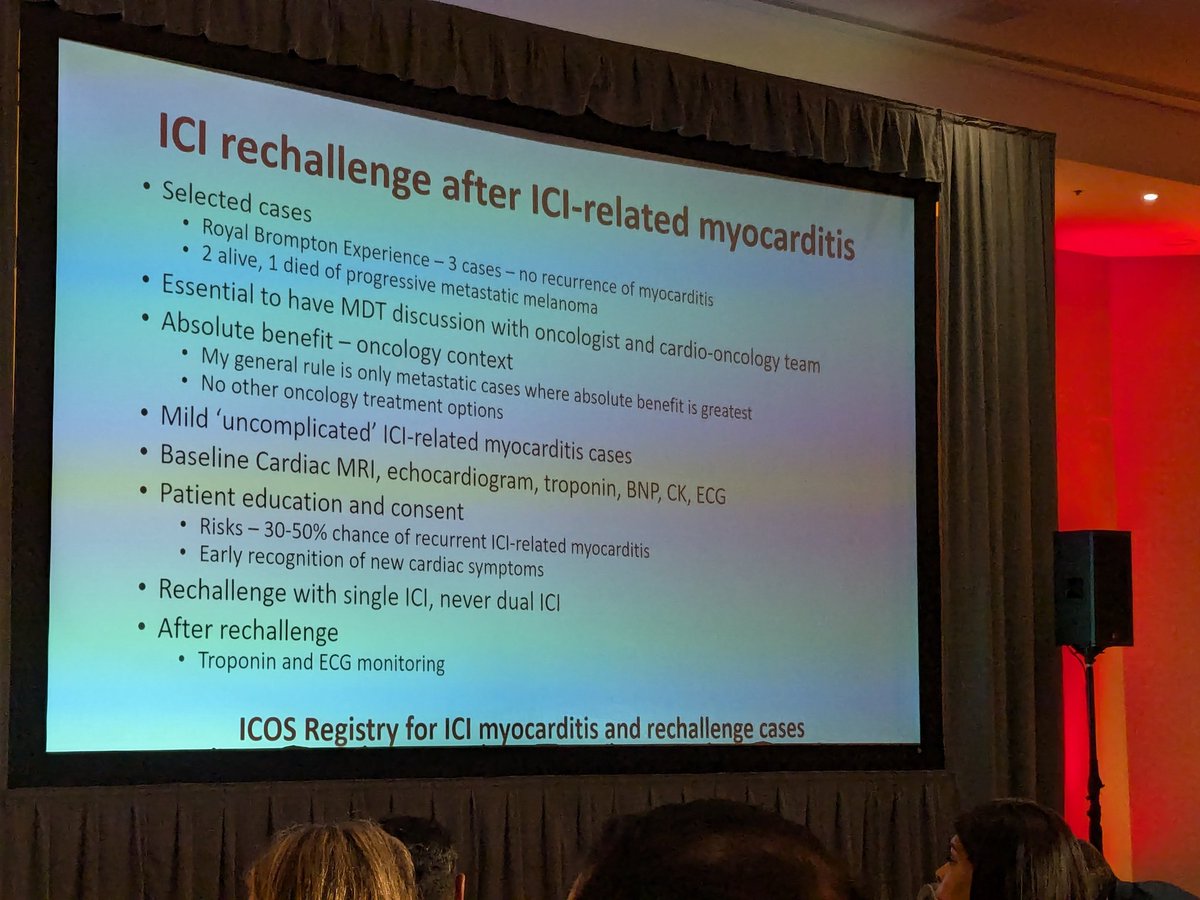 Stephanie Feldman (@drsfeldman) on Twitter photo Masterful talk challenging the dogmas of ICI myocarditis by <a href="/escardio/">European Society of Cardiology</a> <a href="/ICOSociety/">International Cardio-Oncology Society</a> #CardioOnc guidelines co-chair Dr. Alexander Lyon #GCOS2024 Masterful talk challenging the dogmas of ICI myocarditis by <a href="/escardio/">European Society of Cardiology</a> <a href="/ICOSociety/">International Cardio-Oncology Society</a> #CardioOnc guidelines co-chair Dr. Alexander Lyon #GCOS2024