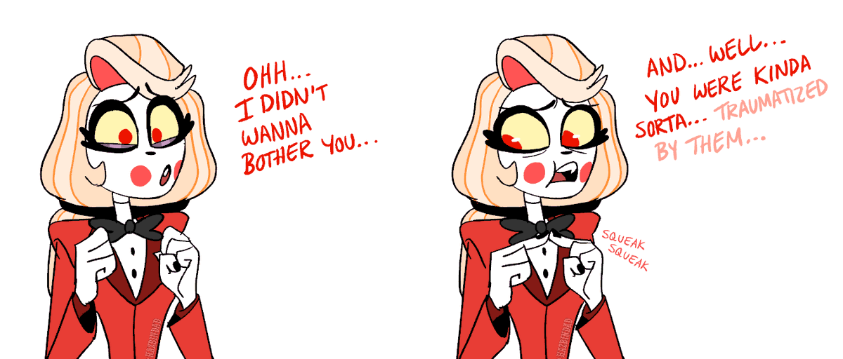 hazbindad's tweet photo. Made this right after I saw the finale. I love a lot of reasons for him being late, but I really wanted to draw the Coco reference

#HazbinHotel #LuciferMorningstar #CharlieMorningstar https://t.co/o2k6lIpP6b