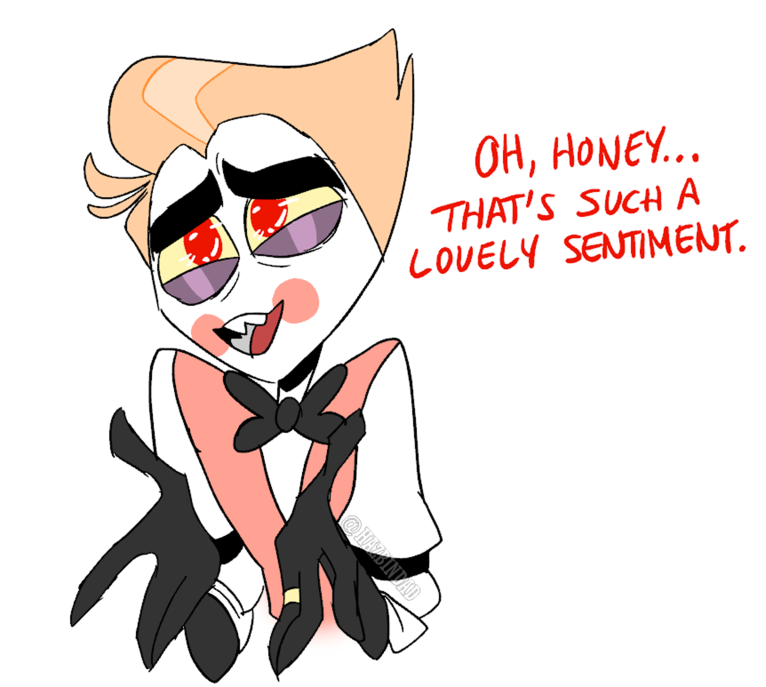 hazbindad's tweet photo. Made this right after I saw the finale. I love a lot of reasons for him being late, but I really wanted to draw the Coco reference

#HazbinHotel #LuciferMorningstar #CharlieMorningstar https://t.co/o2k6lIpP6b