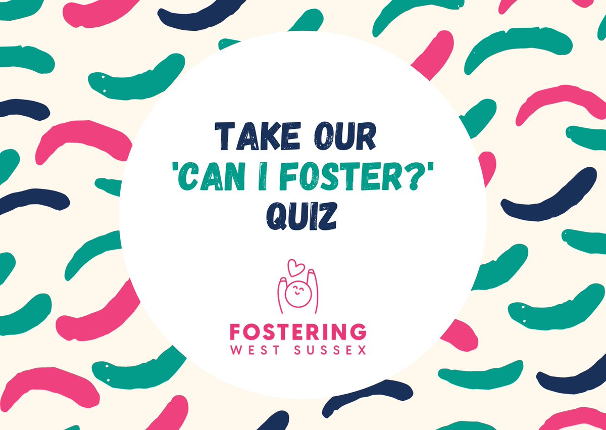 FosterWSCC's tweet image. Do you want to find out if you're eligible to foster? Take our quick and easy 'Can I foster?' quiz to see! 😊 ➡️ fosteringwestsussex.org.uk/can-i-foster-q…
#fostering #westsussex