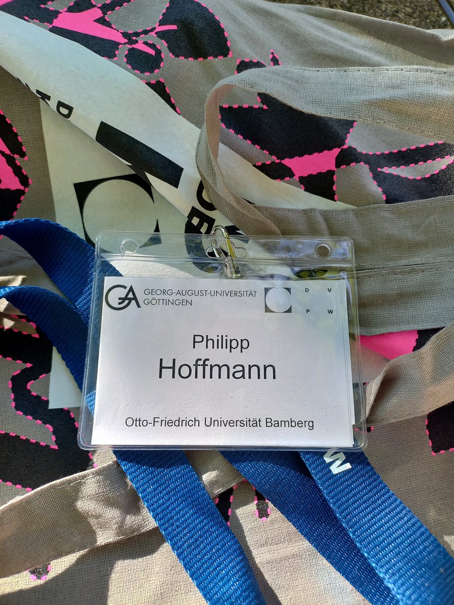 Ich bin dann auch mal in den nächsten Tagen auf dem DVPW-Kongress :) #dvpw2024 #dvpw