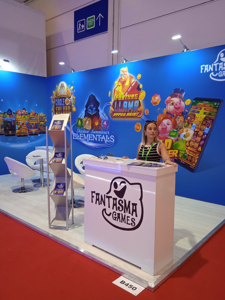fantasma_faga's tweet photo. We have arrived at the #SBCSummitLisbon, and we're ready for action! 💪

We’re thrilled to be here at stand B450, showcasing our premium and innovative slot games! Plus we'll also be demonstrating the power of our Xpand platform! https://t.co/imOfa86p9d