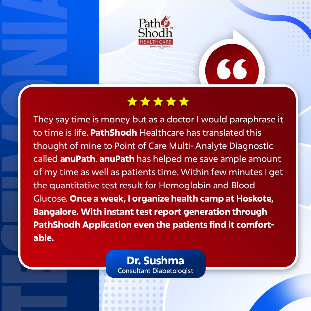 PathShodh (@pathshodh) on Twitter photo We are honored to support healthcare heroes likeย ๐๐ฟ. ๐ฆ๐๐๐ต๐บ๐ฎ with the ๐ฎ๐ป๐๐ฃ๐ฎ๐๐ตย device, saving time truly means saving lives.
#healthcare #innovation #diagnostics #timeislife #doctorlife #patientcare #pointofcare #medicaltech #healthtech #anupath #quickresults We are honored to support healthcare heroes likeย ๐๐ฟ. ๐ฆ๐๐๐ต๐บ๐ฎ with the ๐ฎ๐ป๐๐ฃ๐ฎ๐๐ตย device, saving time truly means saving lives.
#healthcare #innovation #diagnostics #timeislife #doctorlife #patientcare #pointofcare #medicaltech #healthtech #anupath #quickresults