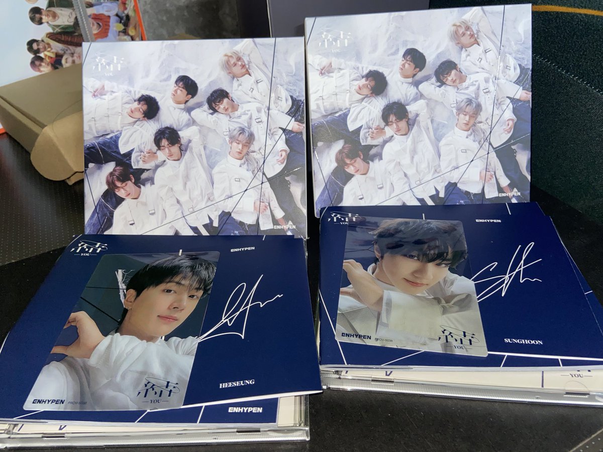 #EHCPH_ONHAND wts lfb ph | decluttering sale

enhypen you jp album weverse japan ver unsealed

₱200 each (2 avail)

dop: prio payo or 3 days!

REPLY: mine + weverse