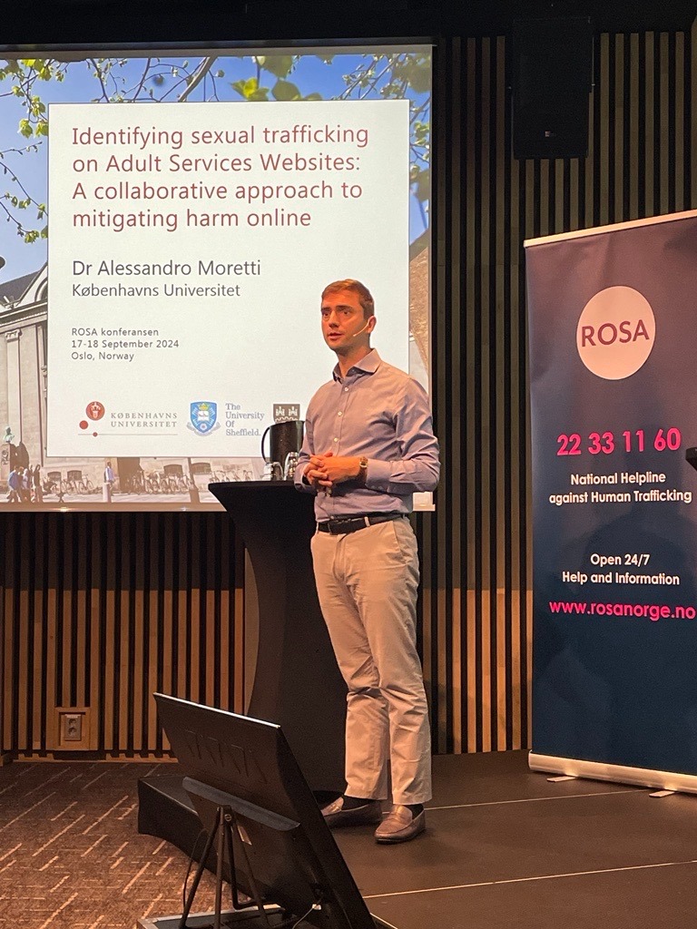 Alessandro Moretti (@moretti131) on Twitter photo Delighted to present our ongoing work on online indictors of human trafficking and sexual exploitation at the annual ROSA conference in Oslo🇳🇴
instagram.com/p/DABZMdoujci/…
Thanks to Maria Horsfjord for inviting me to participate and contribute, and to coauthors <a href="/lhoiry/">Xavier L'Hoiry</a> <a href="/Keyser_Soze_13/">George Antonopoulos</a> Delighted to present our ongoing work on online indictors of human trafficking and sexual exploitation at the annual ROSA conference in Oslo🇳🇴
instagram.com/p/DABZMdoujci/…
Thanks to Maria Horsfjord for inviting me to participate and contribute, and to coauthors <a href="/lhoiry/">Xavier L'Hoiry</a> <a href="/Keyser_Soze_13/">George Antonopoulos</a>