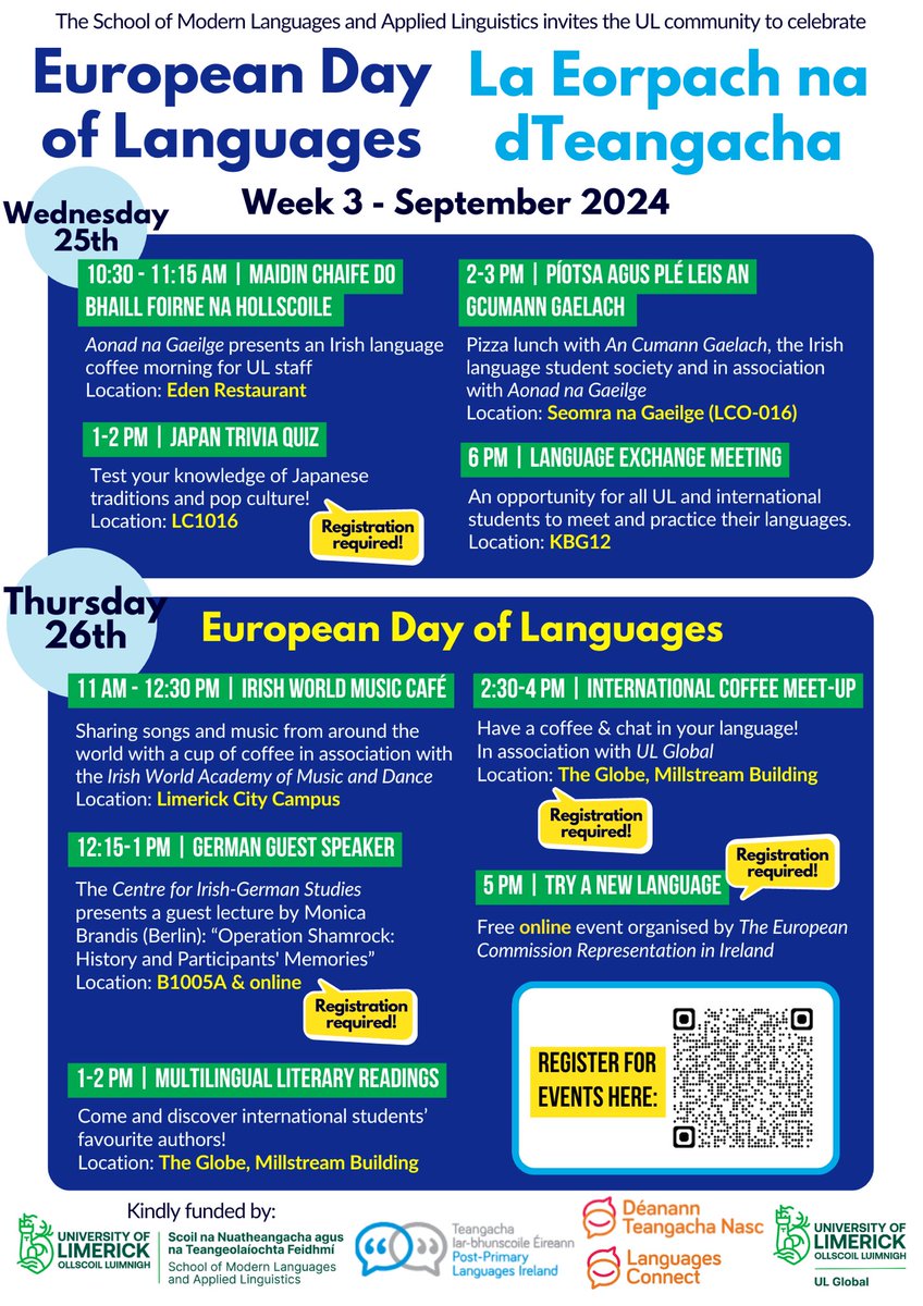 Marie-T Batardière (@batardieremt) on Twitter photo Celebrating #EuropeanDayofLanguages this week <a href="/UL/">University Of Limerick</a> Special thanks to <a href="/CathJeanneau/">Catherine Jeanneau</a> <a href="/mlal_ul/">Languages @ UL</a> <a href="/ULGlobal/">UL Global</a> <a href="/IWorldAcademy/">Irish World Academy</a> <a href="/AonadnaG/">Aonad na Gaeilge</a> <a href="/languages_ie/">Post-Primary Languages Ireland (PPLI)</a> <a href="/langsconnect_ie/">Languages Connect</a> #languagesUL Celebrating #EuropeanDayofLanguages this week <a href="/UL/">University Of Limerick</a> Special thanks to <a href="/CathJeanneau/">Catherine Jeanneau</a> <a href="/mlal_ul/">Languages @ UL</a> <a href="/ULGlobal/">UL Global</a> <a href="/IWorldAcademy/">Irish World Academy</a> <a href="/AonadnaG/">Aonad na Gaeilge</a> <a href="/languages_ie/">Post-Primary Languages Ireland (PPLI)</a> <a href="/langsconnect_ie/">Languages Connect</a> #languagesUL