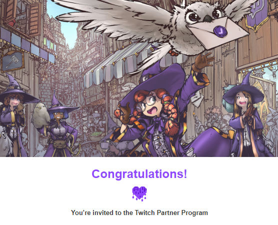 YumiTasty's tweet photo. OMG OMG OMG OMG OMG
I GOT TWITCH PARTNER!!!!!!! 🥳🎉💜

THANK YOU SO MUCH EVERYONE WHO HELPED ME GET HERE!!! 💜💜💜

Still can't believe it and feels so unreal, like, on first application??? I'm so thankful for everyone who supports me 💜 Love you all so much!!! 💜
#TwitchPartner https://t.co/BLK5kkEXqp
