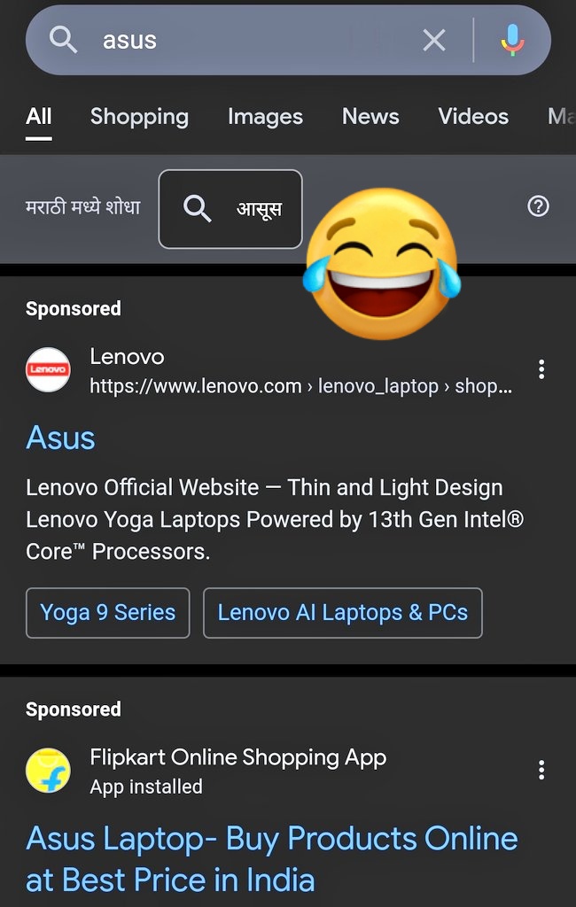 TechyFarishta's tweet photo. What is this @Lenovo ? Like literally what a marketing😂 my mind is blown 🤯😅 who actually does this? Like does @ASUS know about this? Man I am just laughing out loud right now thanks for making my day.😂 https://t.co/Lp5F8FgpFV