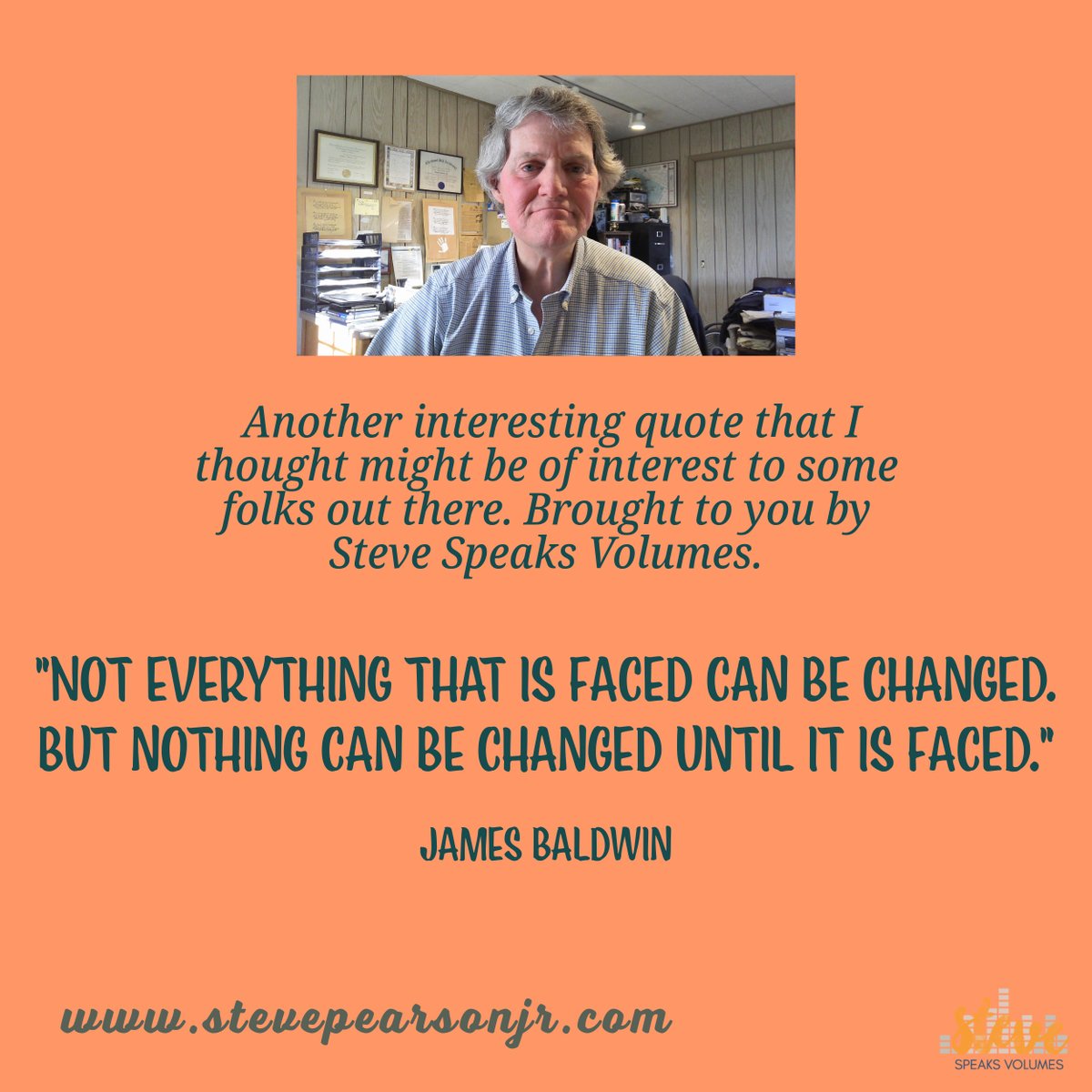 stevepearsonjr's tweet image. Steve Speaks Volumes presents another quote that hopefully will be of interest to some folks out there. #voiceover #voiceactor #voiceacting #voicetalent #mindfulness #stevepearsonjr #stevespeaksvolumes