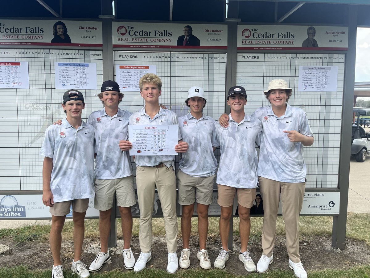 Impressive round by the boys! 287 (-1) at Pheasant Ridge. Love the momentum going into our last divisional next week!