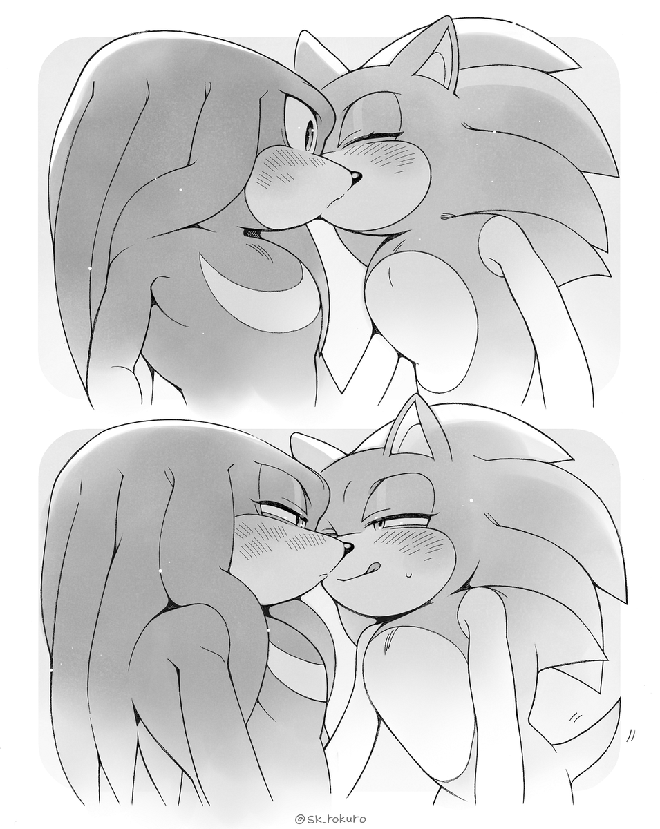 💙❤️ #sonknux 