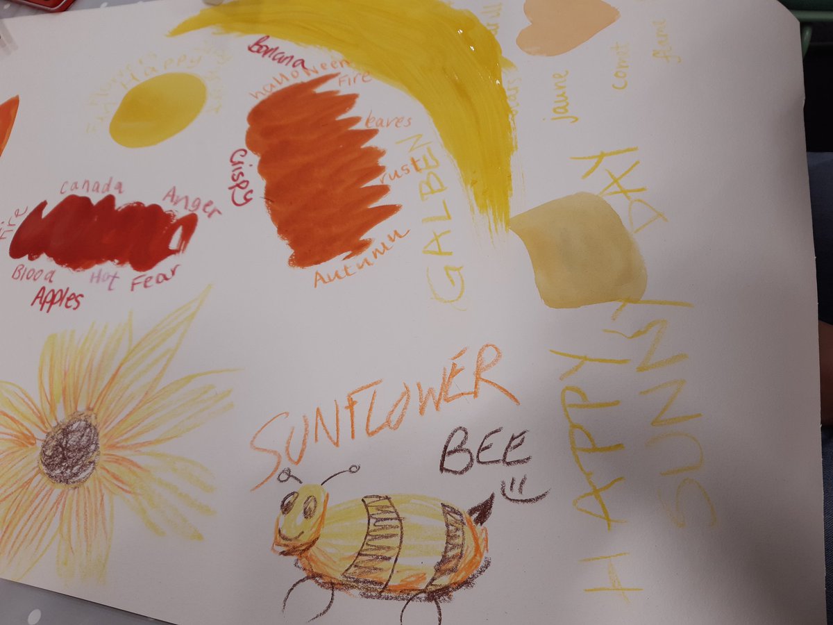 Hugely inspiring afternoon with <a href="/KarenScilt/">Karen SCILT</a> <a href="/citizen_ehm/">Jane Catlin</a> <a href="/Lavinia_Hirsu/">Lavinia Hirsu</a> exploring languages in colour. A wonderful way to support multilingual students in their learning journey! Thank u <a href="/citizen_ehm/">Jane Catlin</a> ❤ #MtAteam  <a href="/scottishcilt/">SCILT</a> <a href="/UofGEducation/">School of Education</a> <a href="/StrathEDU/">Strathclyde Institute of Education</a>
