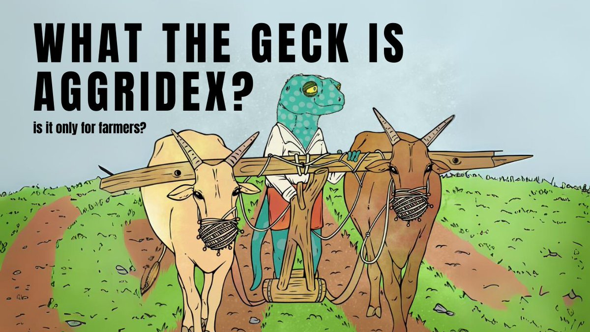 How is <a href="/AgriDexPlatform/">AgriDex</a> solving agricultural problems and why you should care? 🧑‍🌾

Here's a thread simpler than picking corn! 🌽
