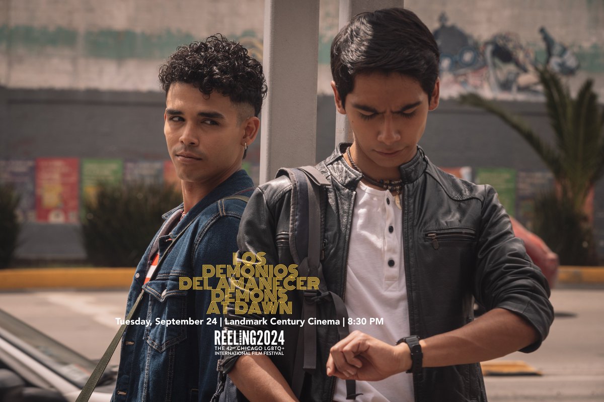 ¡HOY · HOY · HOY!
<a href="/ReelingFilmFest/">Reeling Film Fest</a>
The 42nd Chicago LGBTQ+ International FilmFest
#DemonsatDawn
Tuesday, September 24, 2024 8:30 PM CDT
Landmark’s Century Centre Cinema, Theater 4