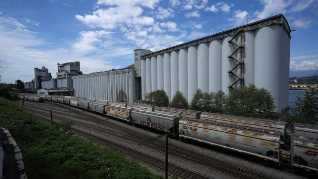 TextforCredit's tweet photo. Strike begins at Metro Vancouver terminals that move half of Canada's grain https://t.co/nhUF4HuRal https://t.co/achDa1LmOP
