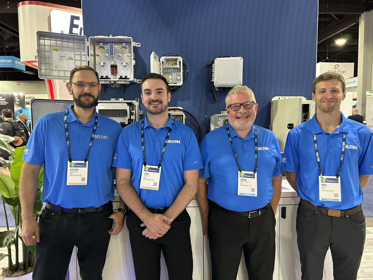 PPC_Broadband's tweet photo. Welcome to our exhibit at @scte's #TechExpo24! Take an exclusive look at our booth, featuring #Sichert's SiCab and @PrecisionOT's OLT integrated into our Access Cabinet. Stay tuned for updates throughout the week. https://t.co/Agg7S7eAgZ https://t.co/gg390ZxBRb