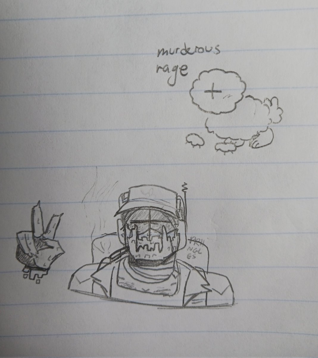 pringlescafe's tweet photo. I was gonna post these but something came up haha. thought I'd draw rockmos for like the first time in honor of the new ep 

#madnesscombat #madcom #madnesscombatfanart #madcomfanart #madcomdeimos #madcomsanford https://t.co/00i5LzxAWp