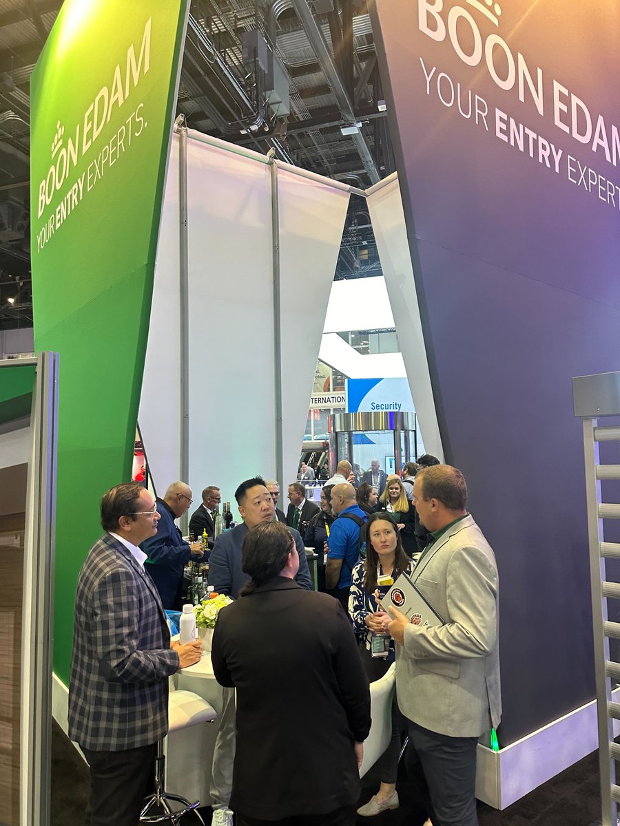 It's that time again at #GSX2024 - HAPPY HOUR! 🍻🥂🍹Come join us in booth 2413 for great drinks and a showcase of the best in #SecuredEntry solutions. Cheers!   #BoonEdamGSX2024 #Security #SecurityEntrance #SecuredEntry