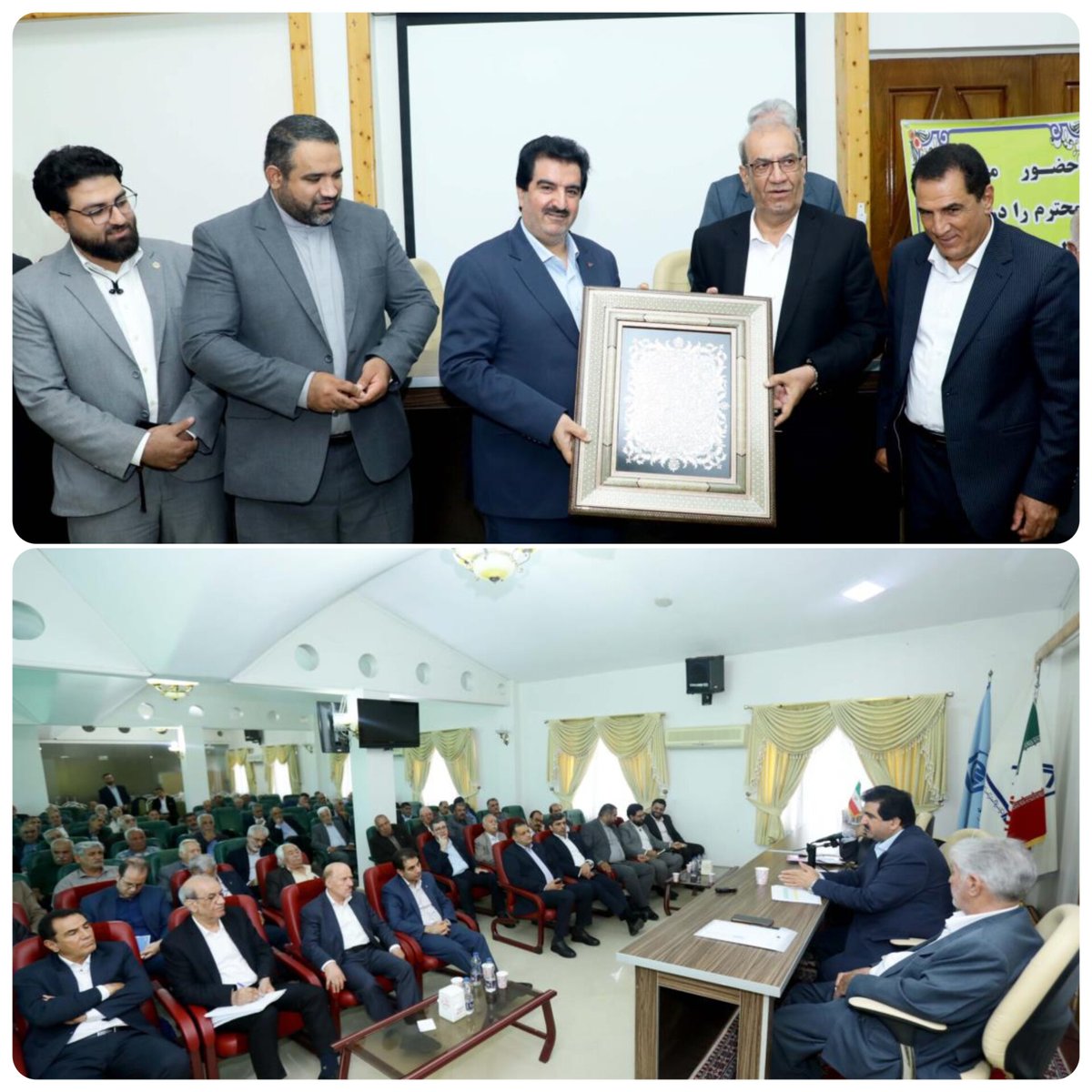 refahkhabar's tweet photo. 🌐 قدردانی کانون عالی بازنشستگان از بانک رفاه کارگران

🔹️ حمایت‌های بانک رفاه کارگران از بازنشستگان و مستمری‌بگیران تحت پوشش سازمان تامین اجتماعی مورد قدردانی کانون عالی کارگران بازنشسته کشور قرار گرفت.

🔹️ طی مراسمی در همایش سالانه کانون عالی کارگران بازنشسته استان تهران در محل مجتمع آموزشی رفاهی رفاه‌گستر سازمان تامین اجتماعی در بندر انزلی، با اهدای لوح تقدیر به دکتر اسماعیل للـه‌گانی مدیرعامل بانک رفاه کارگران از تلاش‌ها و اقدامات توسعه‌ای سال‌های اخیر این بانک به منظور پیشبرد برنامه‌های حمایتی از بازنشستگان تقدیر شد. 

 🔹️ دکتر للـه‌گانی در سخنانی در این همایش از پرداخت بالغ بر ۲۷۰ هزار فقره تسهیلات قرض‌الحسنه به مبلغ بیش از ۵۴۰۰۰ میلیارد ریال به بازنشستگان در سال گذشته خبر داد و گفت: در سال جاری نیز ضمن تداوم پرداخت این تسهیلات، مبلغ هر فقره تسهیلات را از ۲۰۰ به ۳۰۰ میلیون ریال افزایش دادیم.