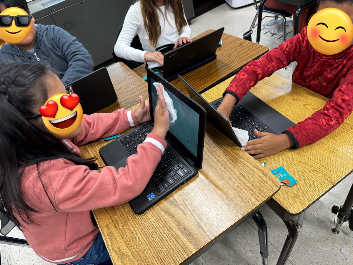 We’re taking the time this week to be responsible #DigitalCitizens by making sure our hardware stays clean for better performance, longevity and our health💻!