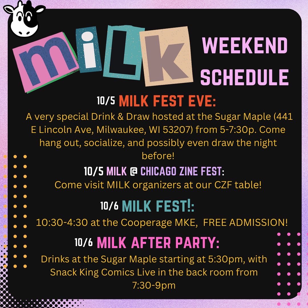 MILK Comics Fest tweet media
