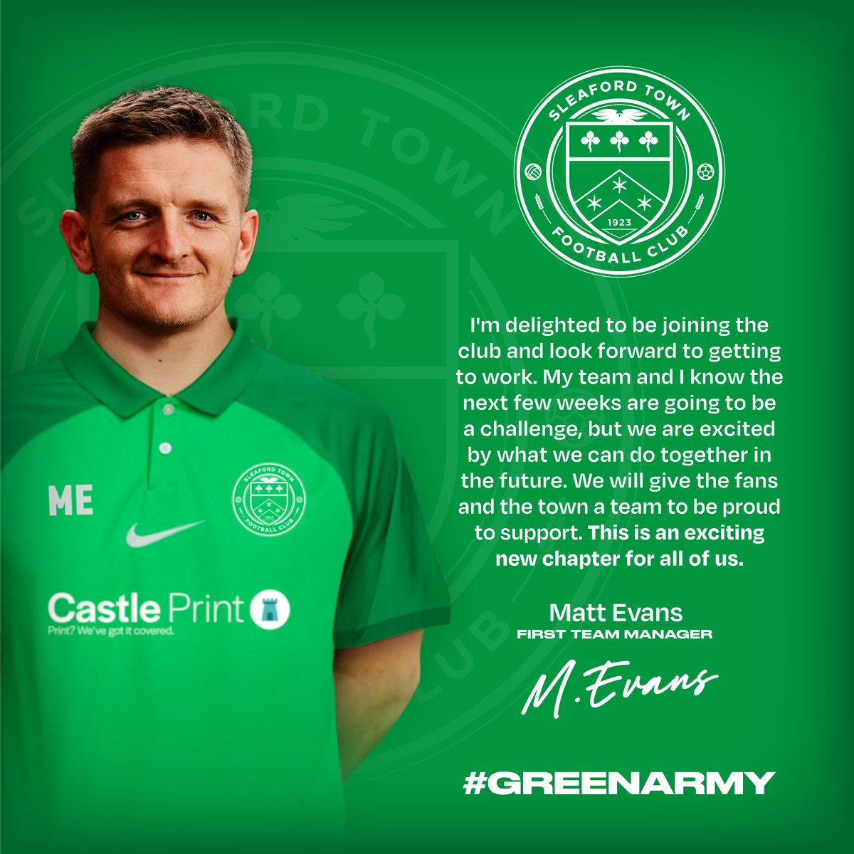 Sleaford Town F.C. tweet media