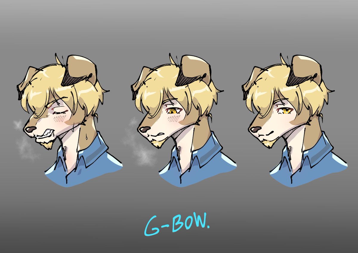 Drawing for fun during break #furry