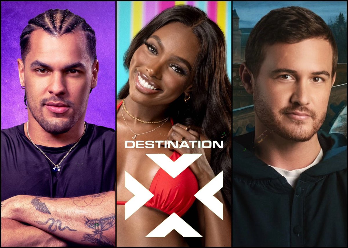 OverdoseTVNow's tweet photo. Big Brother and The Challenge star Josh Martinez, Love Island USA star JaNa Craig and Bachelor Nation and The Traitors star Peter Weber are rumored to be part of the cast of NBC's new competition reality series Destination X, airing Spring 2025. https://t.co/2uUlimSLcj