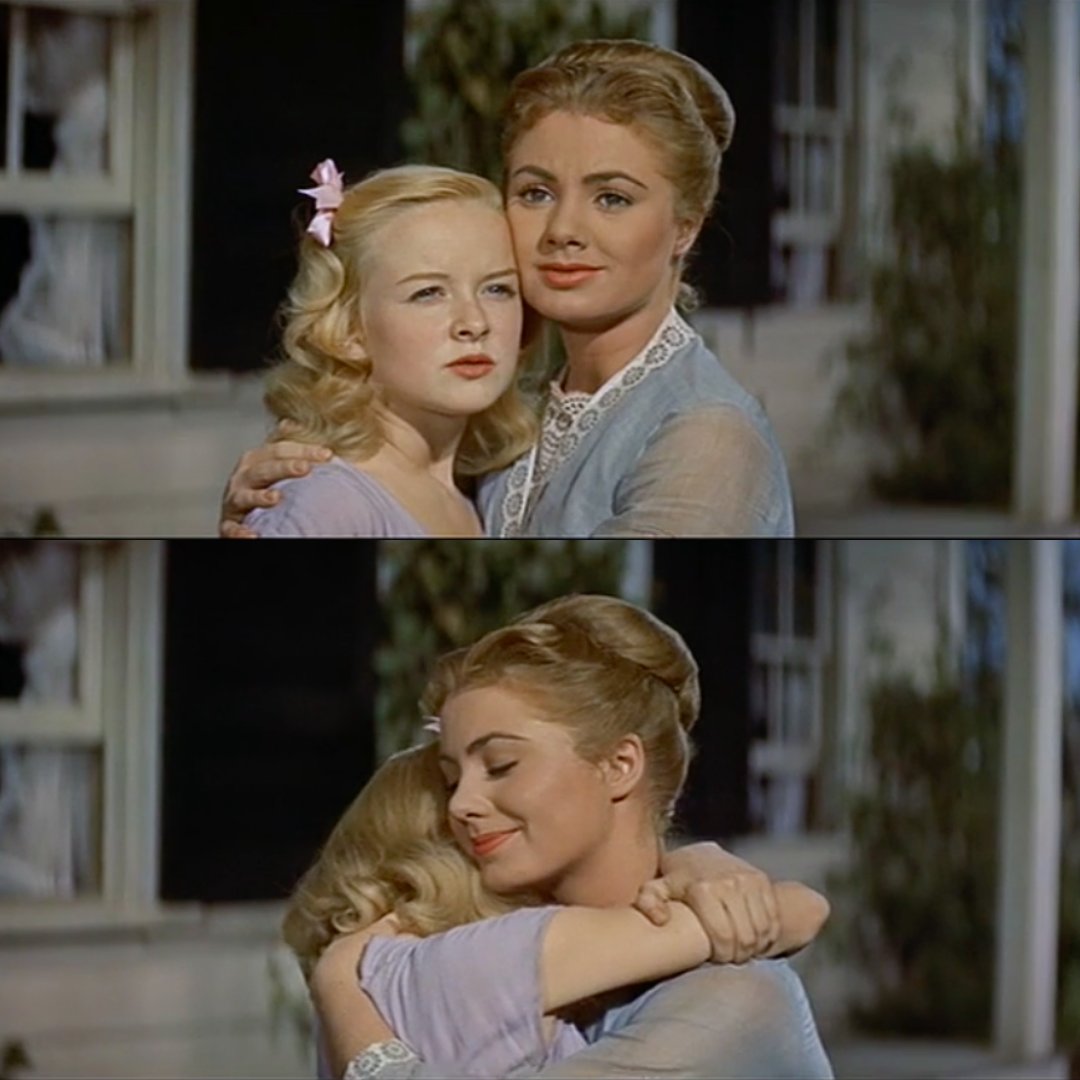 DID YOU KNOW? 👀 While filming the 1956 film Rodgers &amp; Hammerstein's Carousel, Shirley Jones was only four years older than the actress Susan Luckey, who played her teenage daughter Louise Bigelow!
