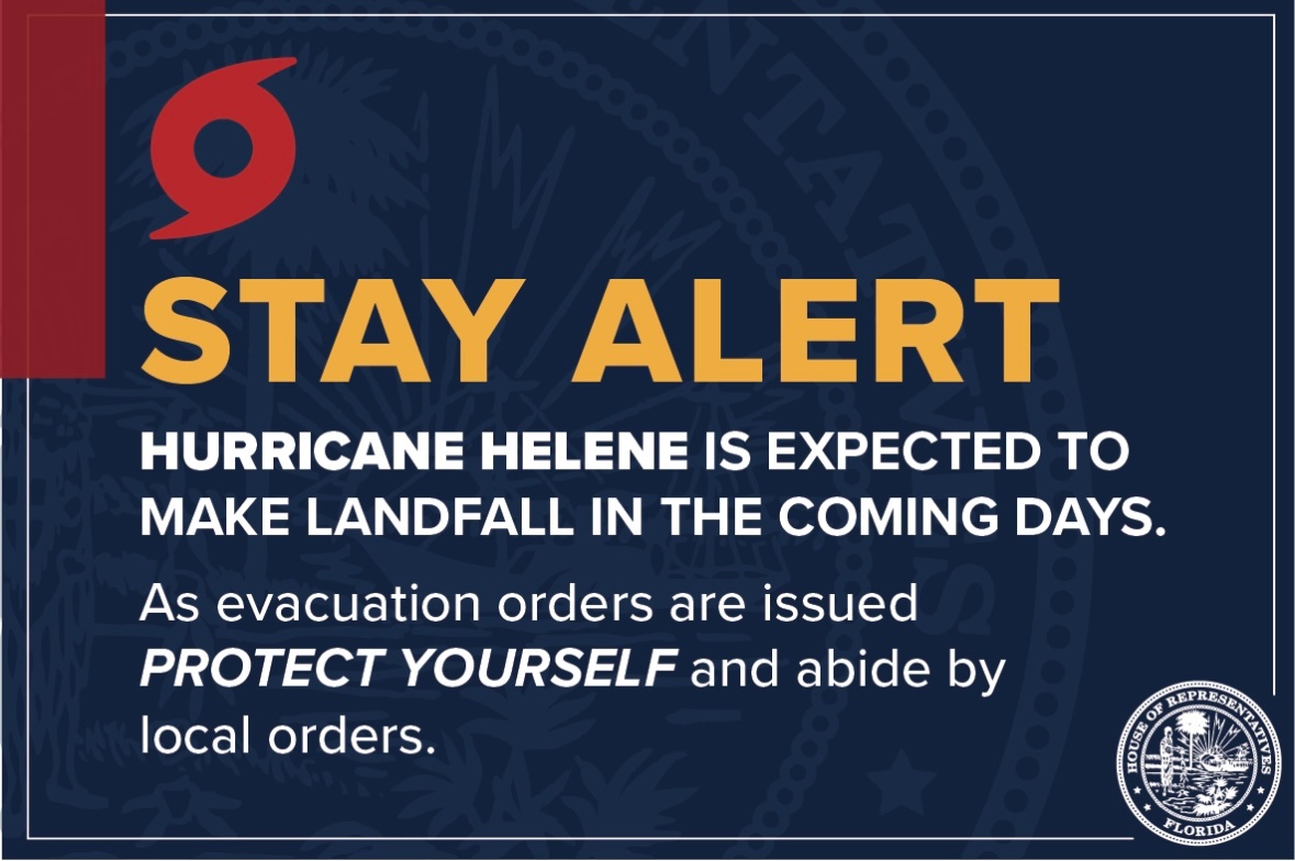 RepMKR's tweet image. With Tropical Storm Helene expected to make landfall in the coming days, here are some resources that you may find useful to prepare. Please share this information with all of your loved ones. Stay indoors and be safe. Wishing you all the best!