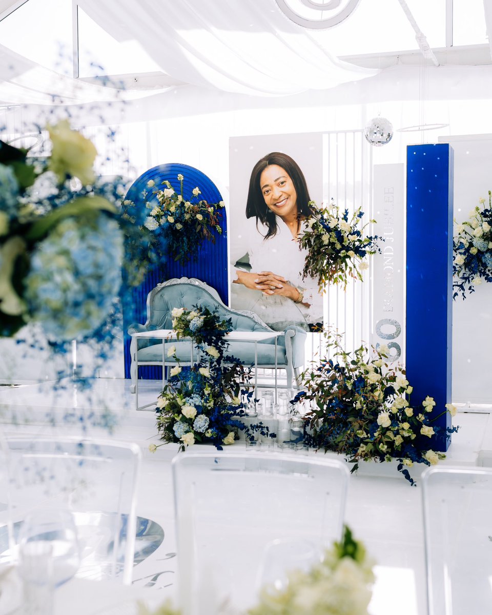 nonoevents's tweet photo. Mama Sandra’s 60th Birthday 
#MamaSandra’sDiamondJubilee  #DiamondJubilee
#60thBirthdayCelebration 
#BlueTheme #BirthdayParty #BirthdayCelebration
#Celebration #Deco #Flowers #Candles #SeatingPlan #CocktailSeating #FormalSeating #Backdrop #NonoEvents https://t.co/d82neb9zOf