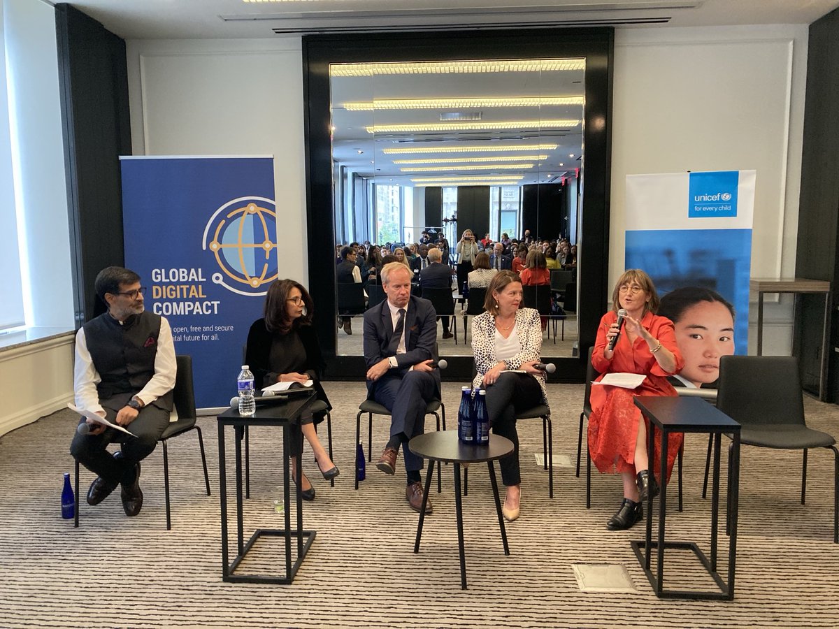 L. Barrington-Leach (@leandabl) on Twitter photo We must embed safety by design and default to allow for positive innovation, says <a href="/5RightsFound/">5Rights Foundation</a> Chair Baroness Kidron. EU with DSA is trying to get this right, says Human Rights rep <a href="/OlofBSkoog/">Olof Skoog</a>. We must have enforced regulation, adds <a href="/UN_EndViolence/">United Nations SRSG on Violence against Children</a> We must embed safety by design and default to allow for positive innovation, says <a href="/5RightsFound/">5Rights Foundation</a> Chair Baroness Kidron. EU with DSA is trying to get this right, says Human Rights rep <a href="/OlofBSkoog/">Olof Skoog</a>. We must have enforced regulation, adds <a href="/UN_EndViolence/">United Nations SRSG on Violence against Children</a>
